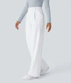 Elegant Stretch Trousers with Pockets