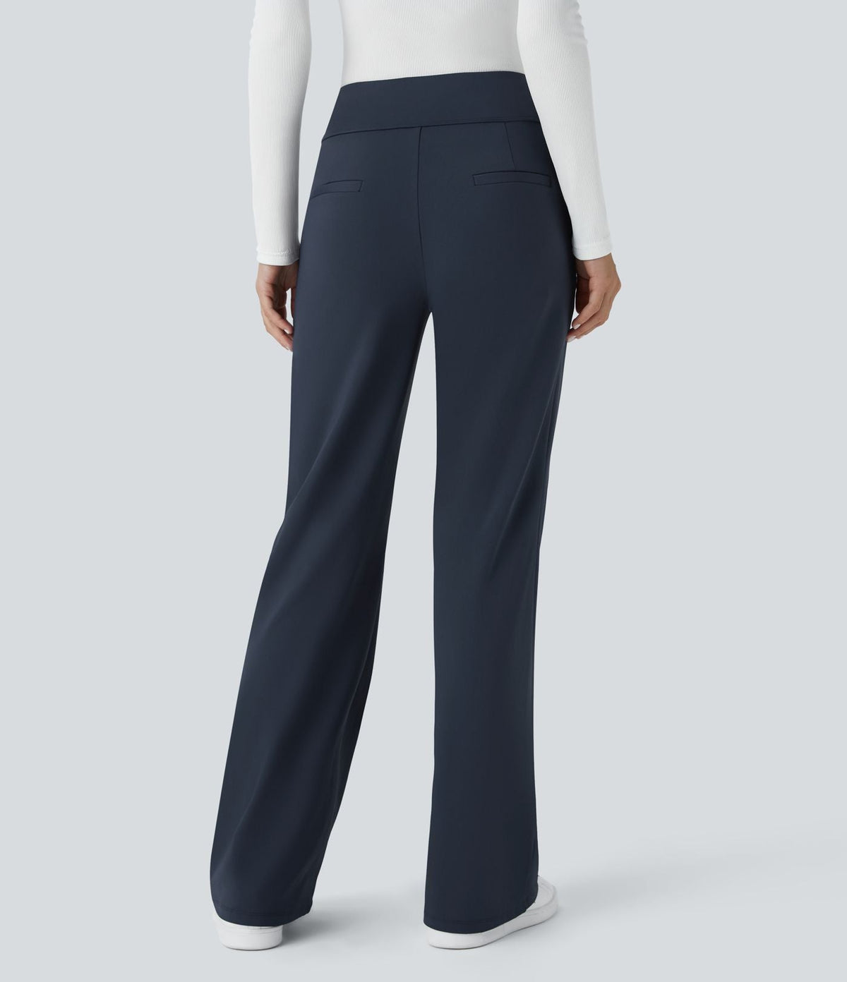 DayStretch Mid-Rise Side-Zip Trousers