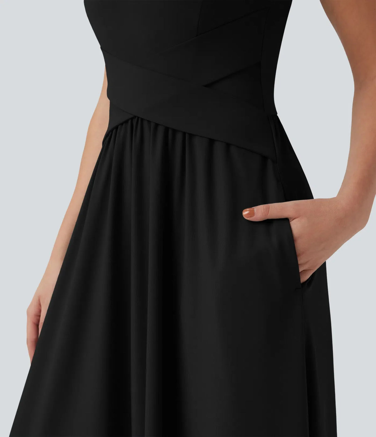 Flowy Maxi Dress with Pockets