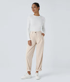 Straight-Leg Corduroy Trousers with Pockets