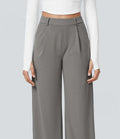 Elegant Stretch Trousers with Pockets