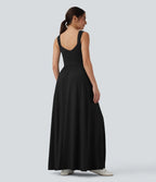 Flowy Maxi Dress with Pockets