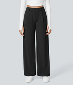 Elegant Stretch Trousers with Pockets