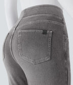 High-Waisted Stretch Bootcut Jeans