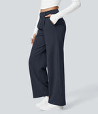 Elegant Stretch Trousers with Pockets