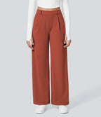 Elegant Stretch Trousers with Pockets