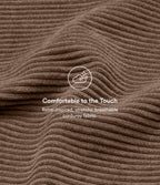 Straight-Leg Corduroy Trousers with Pockets